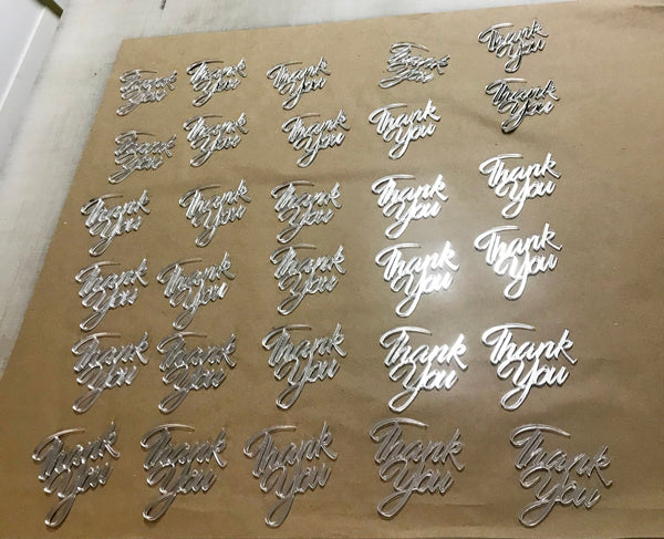 Acrylic & Wood Name for Place Setting