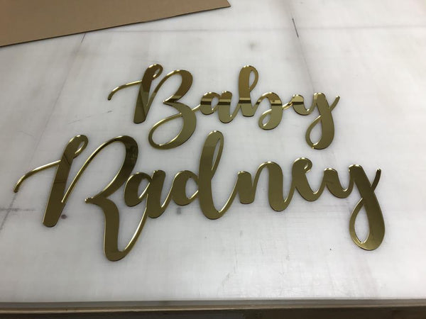 Custom Name Sign