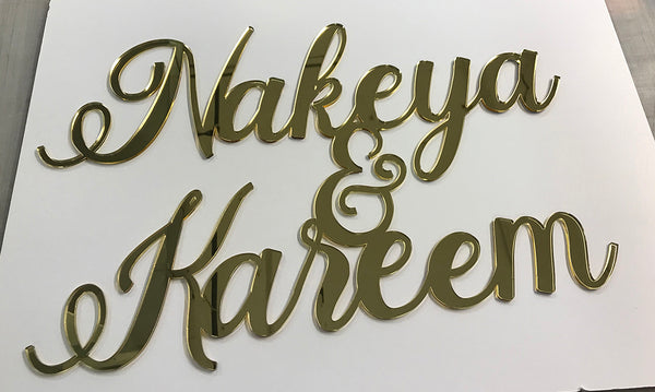 Custom Name Sign