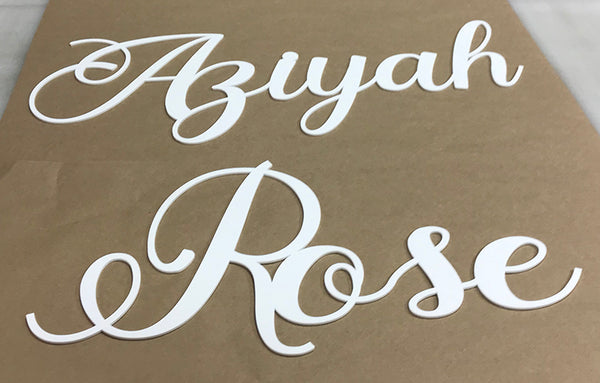 Custom Name Sign