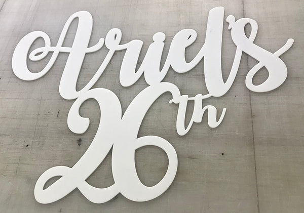 Custom Name Sign