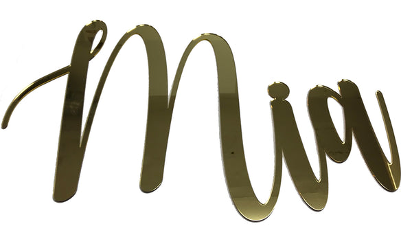 Custom Name Sign