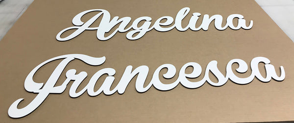 Custom Name Sign